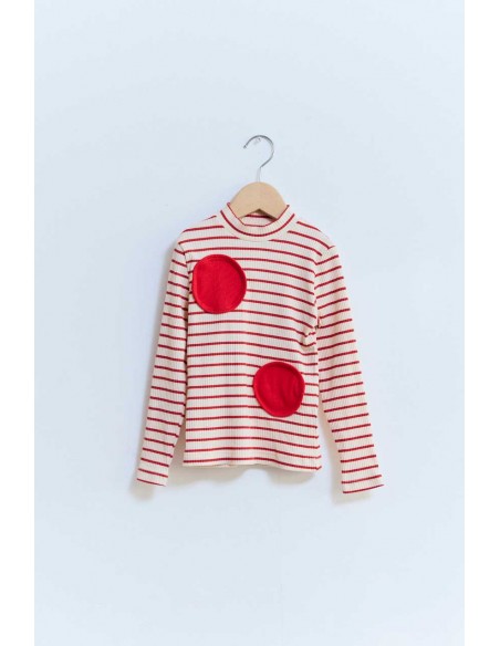 Dots lib tops(red border)