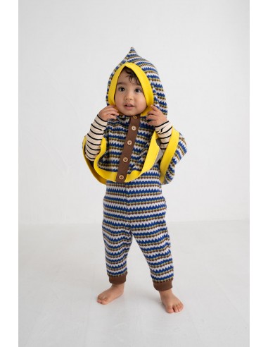 Oslo salopette(bleu motif)