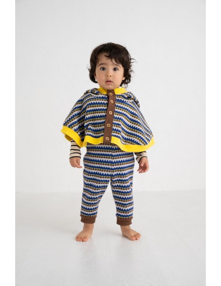 Oslo salopette(bleu motif)