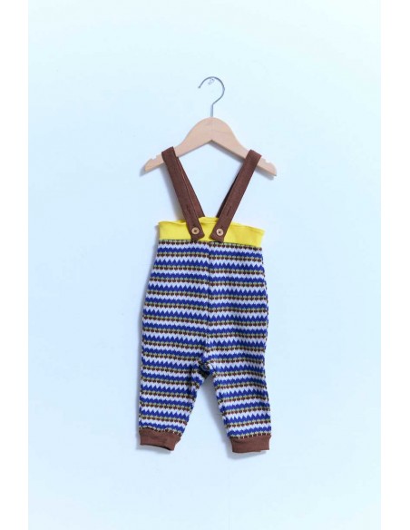 Oslo salopette(bleu motif)