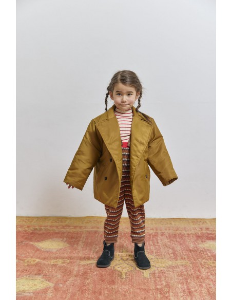 Oslo salopette(brown motif)