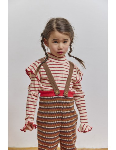 Oslo salopette(brown motif)
