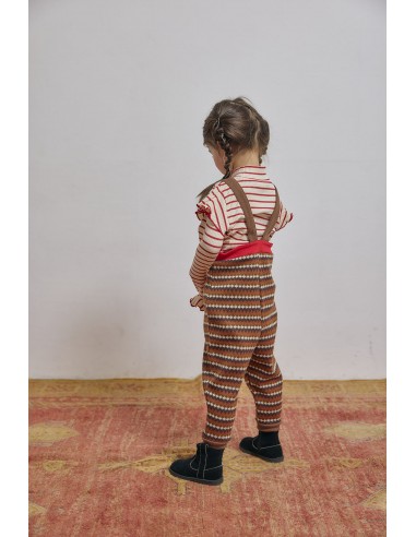 Oslo salopette(brown motif)