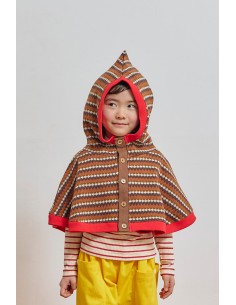 Fjord cape(brown motif) 2