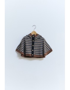 Fjord cape(black motif)