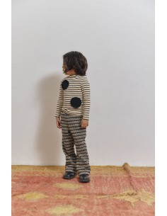 Norway pants(black motif)