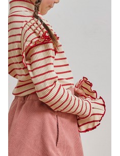 Chisa tops(red border) F 2