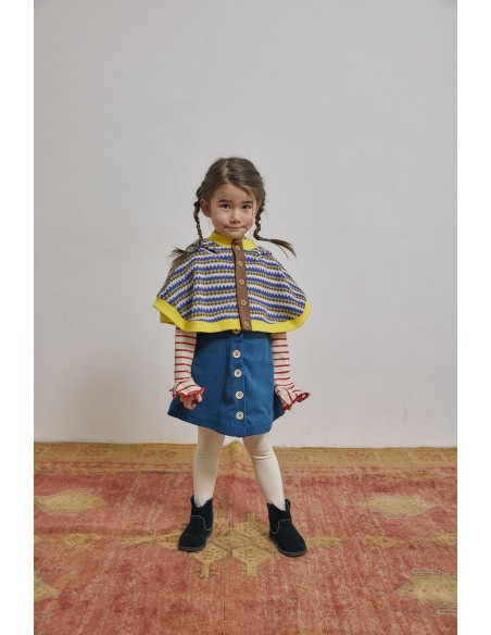 L’annees 70’s skirt(bleu)