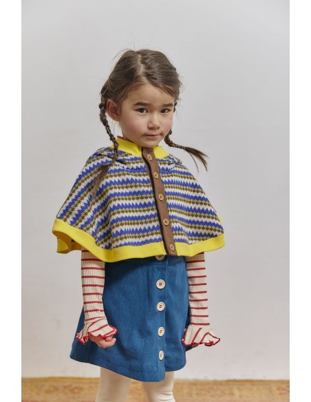 L’annees 70’s skirt(bleu)