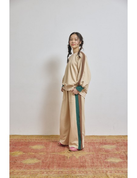 Sweat pants(beige pink) F