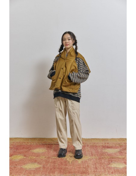 Pumpkin pants 25AW(white grey) F