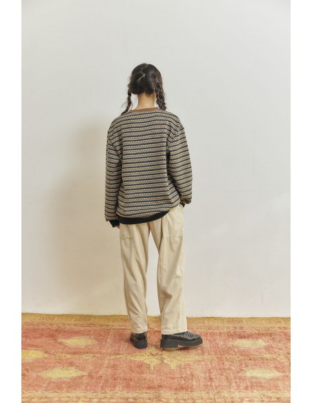 Pumpkin pants 25AW(white grey) F