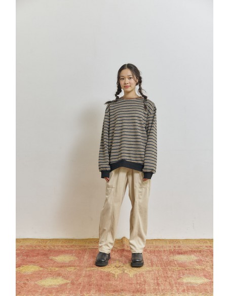 Pumpkin pants 25AW(white grey) F