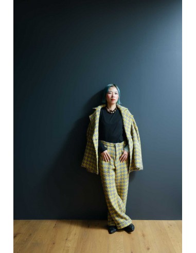 Central coat (yellow x grey)