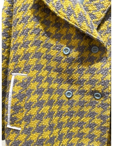Central coat (yellow x grey)