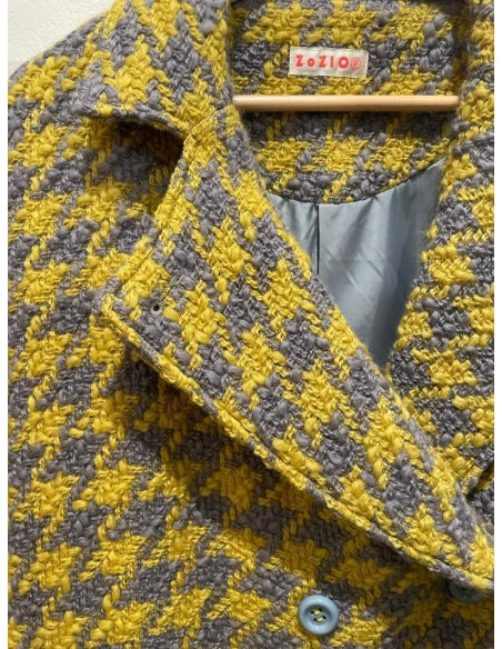 Central coat (yellow x grey)