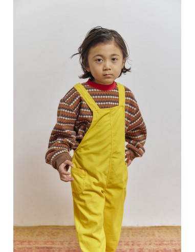 Berg knit tops(brown motif)