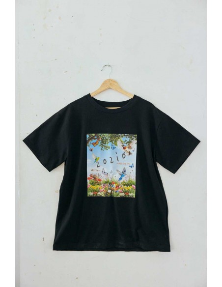 Champ T-shirts(black)