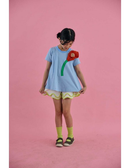 Arthrium T-shirts(mizuiro)