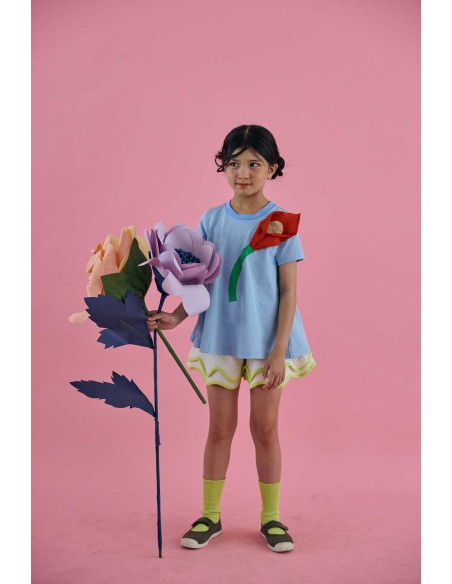 Arthrium T-shirts(mizuiro)