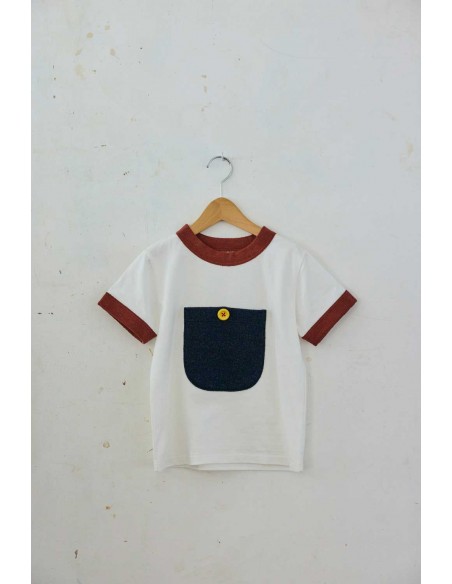 Pocket T-shirts(o.white) F