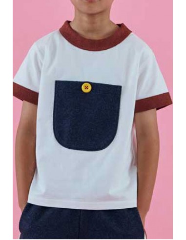 Pocket T-shirts(o.white) F