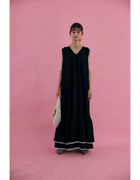 Mary one-piece(black)F