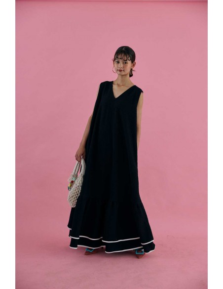 Mary one-piece(black)F