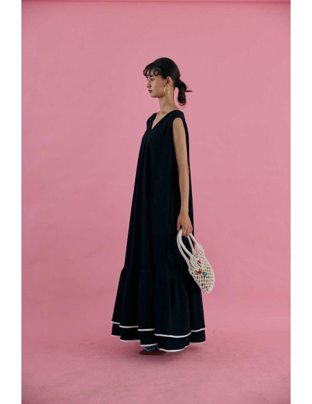 Mary one-piece(black)F