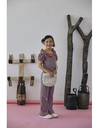 Misha tops(orange border)