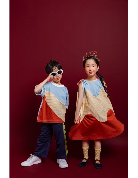 Daishi T-shirts(mizuiro)