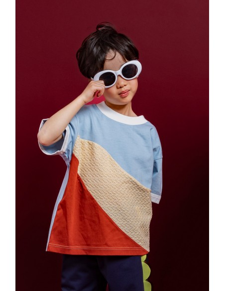 Daishi T-shirts(mizuiro)