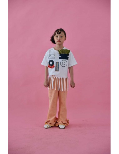 Frill pants (flamingo)