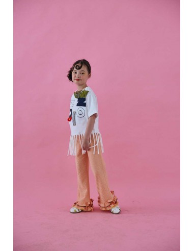 Frill pants (flamingo)