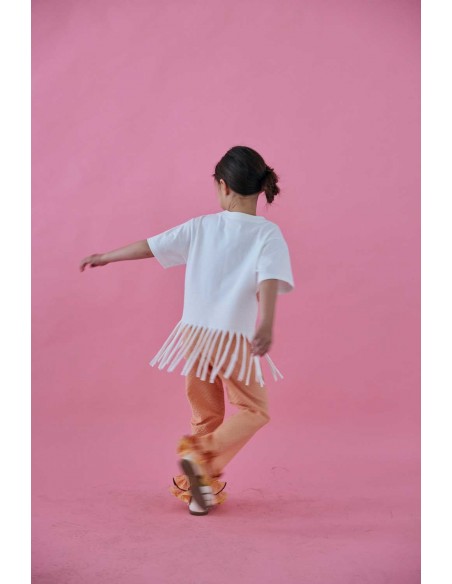 Frill pants (flamingo)