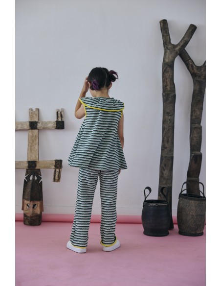 Hinata tops(mos green motif)