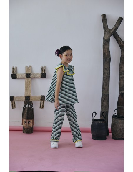 Hinata tops(mos green motif)