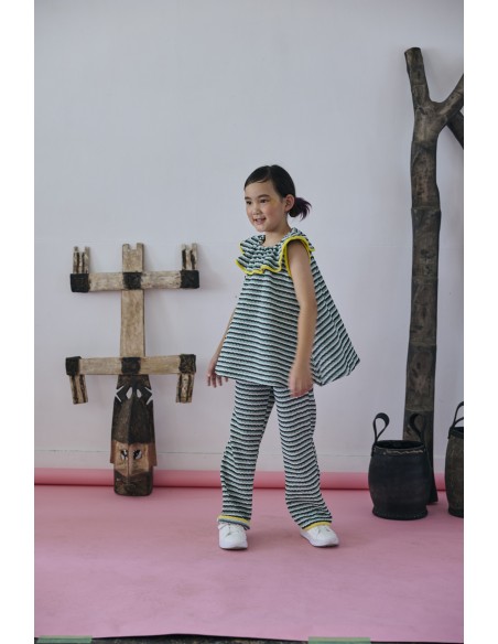 Hinata tops(mos green motif)