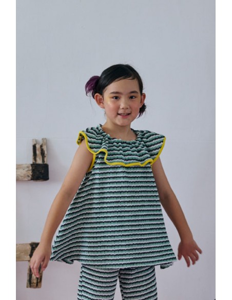 Hinata tops(mos green motif)