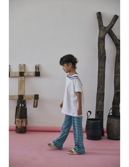 Chop pants(green border)