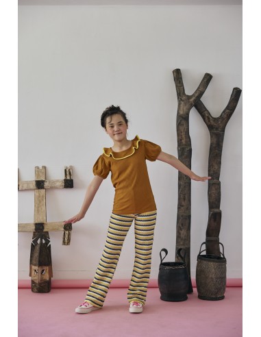 Chop pants(yellow motif)