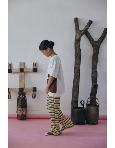 Chop pants(yellow motif)