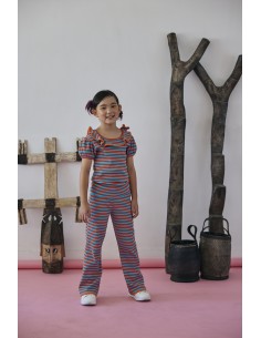 Chop pants(orange border)