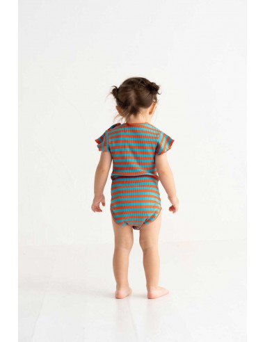 Frill summer body (orange boder)