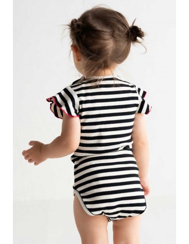 Frill summer body (black boder)