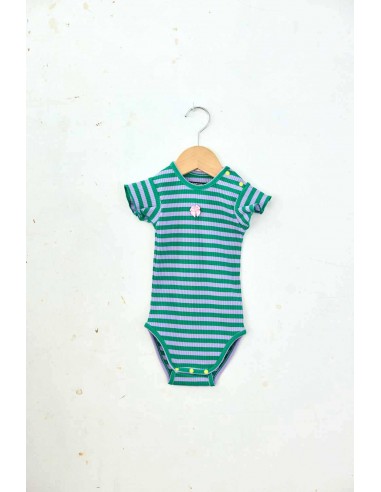 Frill summer body (green boder)