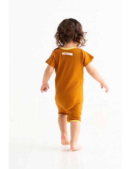 Dots baby body(camel)