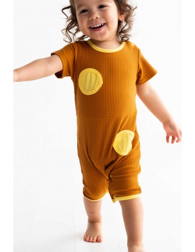 Dots baby body(camel)
