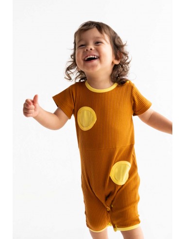 Dots baby body(camel)
