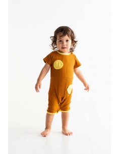 Dots baby body(camel)